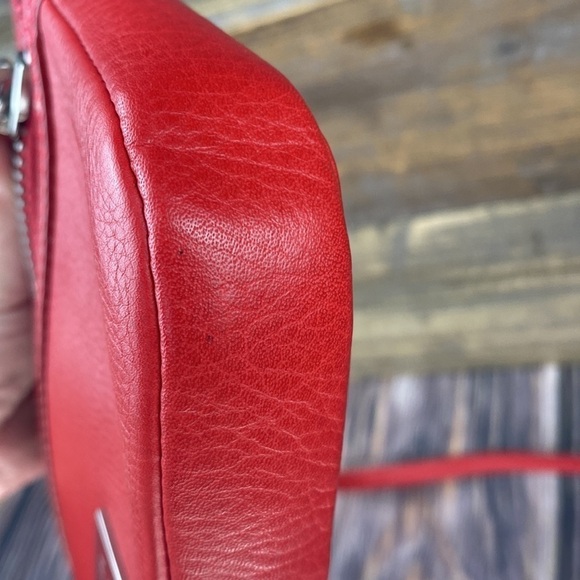 Fossil Red Leather Crossbody - Picture 8 of 13